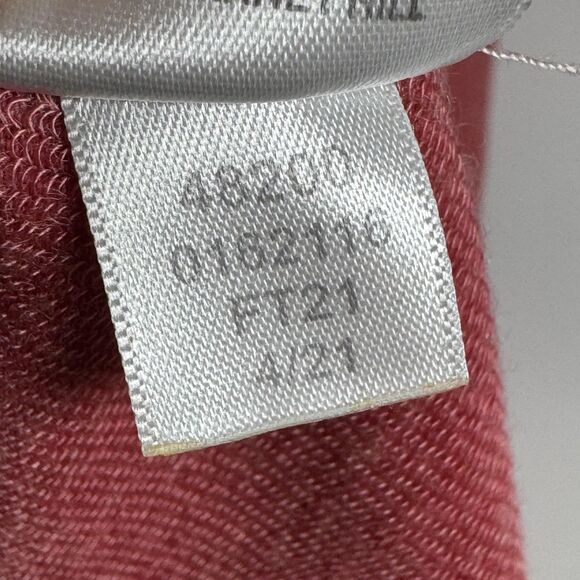 Garnet Hill Tunic Top Womens Small Red Tencel V Neck Stretch Handkerchief Hem - Picture 14 of 15